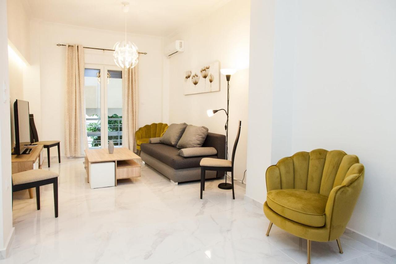 Modern 3-Bedroom Apartment Next To Koridallos Square Piraeus Ngoại thất bức ảnh